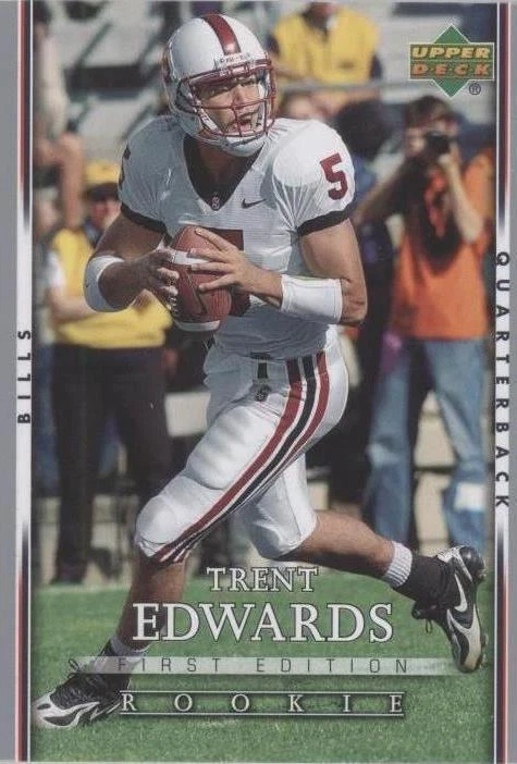 2007 Upper Deck First Edition Trent Edwards #128