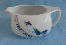 Sauciere, Winterling, Cascade, mehrfarbiges Dekor, Porzellan