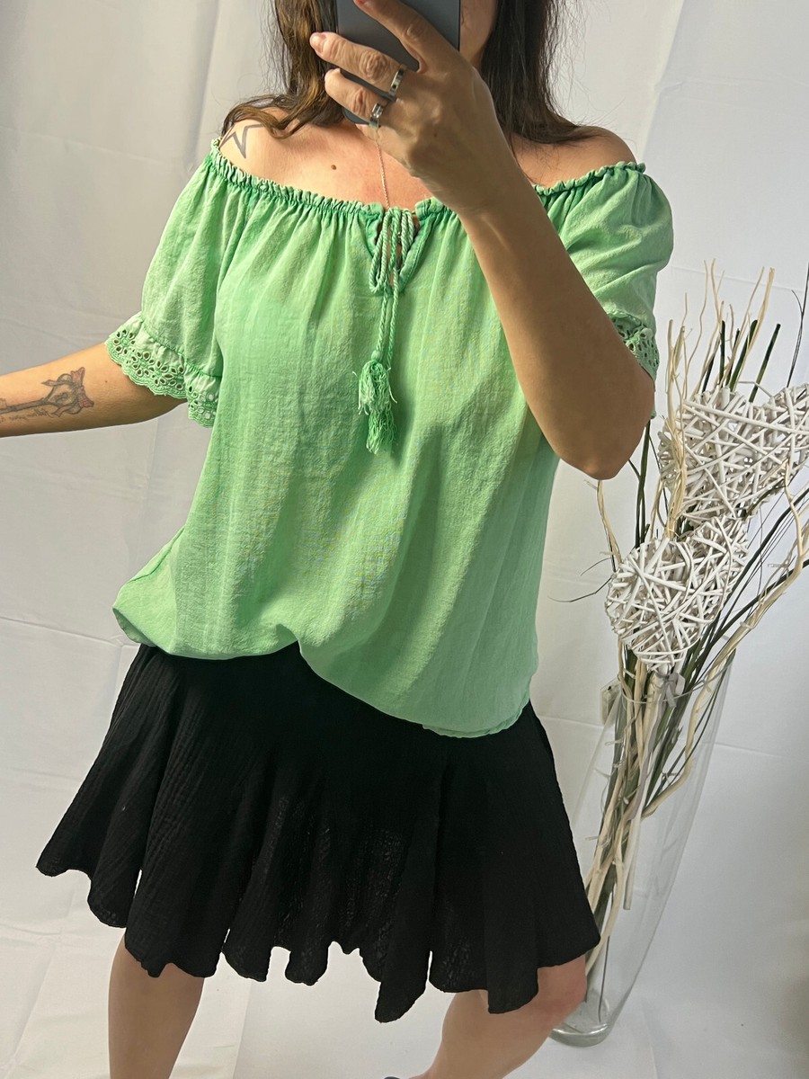 bluse grün 42