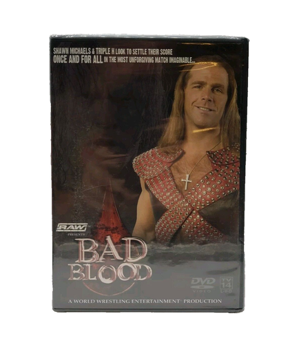 WWE 2004 Bad Blood DVD HBK HHH SEALED