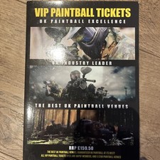 VIP UK Paintballing Experience For 10 People, manchester york chester nottingham