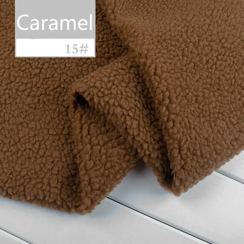 Thicken Sherpa Fleece Faux Lambwool Fabric Berber Fur Lining Sewing Crafts Cloth - Picture 20 of 20