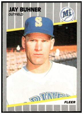 1989 Fleer #542 Jay Buhner NM | eBay
