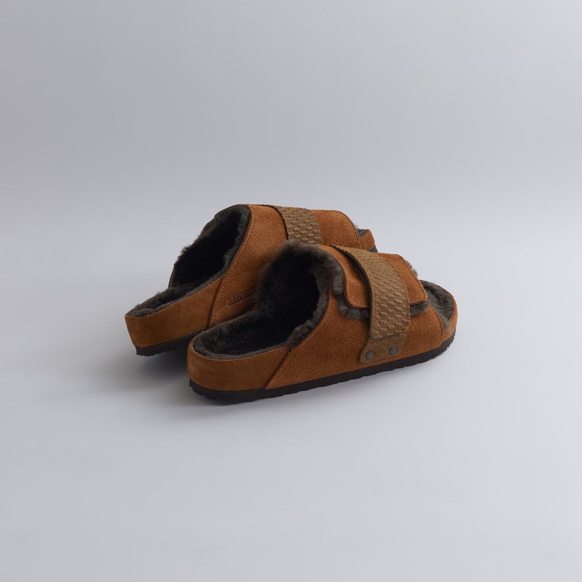 KITH Birkenstock Kyoto VL Shearling in Mink - Size 41 Men's