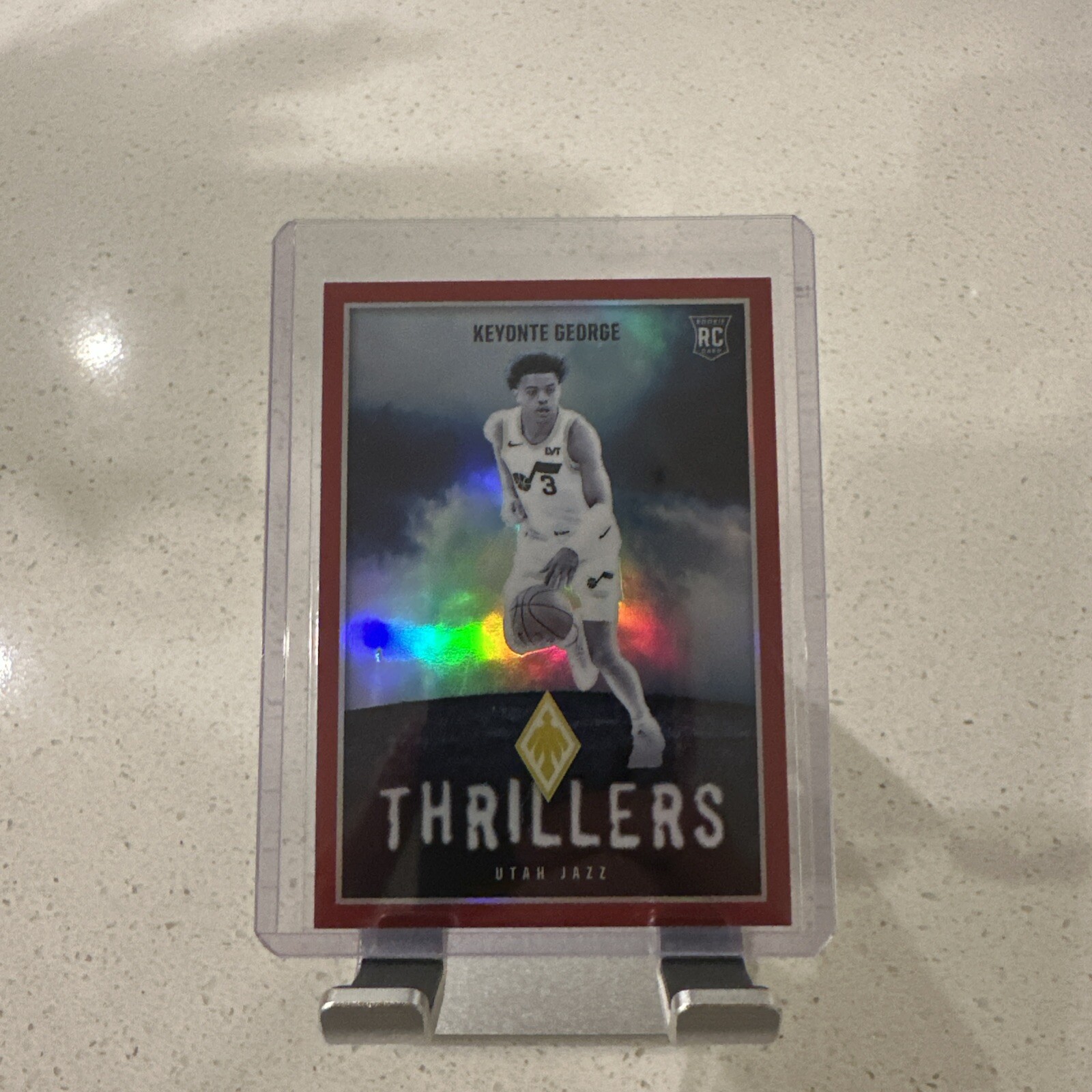 Keyonte George RC - Thrillers Red /125 - Panini Phoenix 23-24