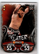 2018 Topps WWE Slam Attax  Heath Slater