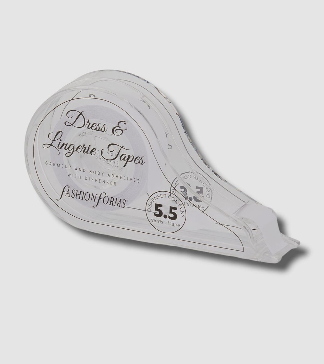 Fashion Forms Women's Clear Dress & Lingerie Tape 5.5 Yards Fashion Forms Women's Clear Dress & Lingerie Tape 5.5 Yards