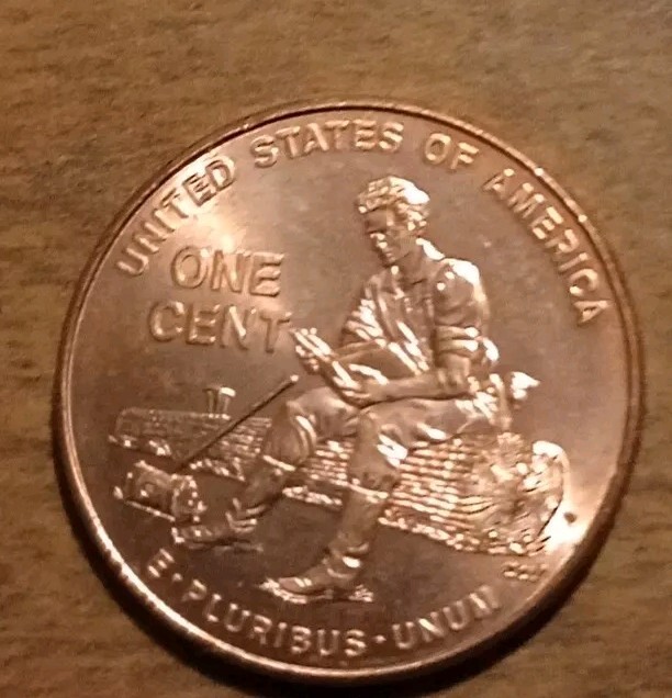 2009 Lincoln Memorial Bicentennial Formative Years Penny NO MINT