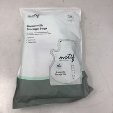 Motif Medical 100 Count Breastmilk Storage Bags 8 oz Single Bags