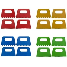 CraftyScrape 16-Piece Paint Scrapers Kit for Arts, Crafts, and DIY Projects - Pe