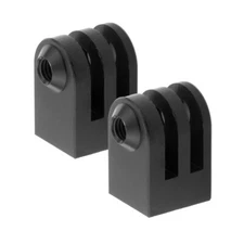 2pcs Aluminum Alloy Mini Tripod Adapter 1/4 Inch Screw Monopod For Gopro Max 10