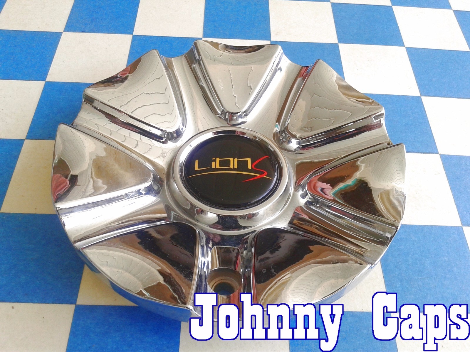 LION S LIMITED Wheels [61] Chrome Center Cap # A-905 Custom Wheel Center Cap (1)