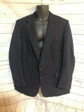 Kingsridge Imperial Blach  s Birmingham Two Button Jacket Sport Coat Striped
