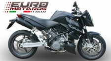 KTM Superduke 990 /R LC8 2004-2012 GPR Furore Nero Terminali Scarico Exhaust