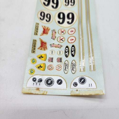 Pactra Jupiter (Clear) 1/24 Scale Slot Car Body NOS Unpainted with Decals - 第 7/24 張圖片