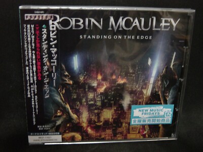 ROBIN MCAULEY Standing On The Edge + 1 JAPAN CD MSG Grand Prix Survivor GMT