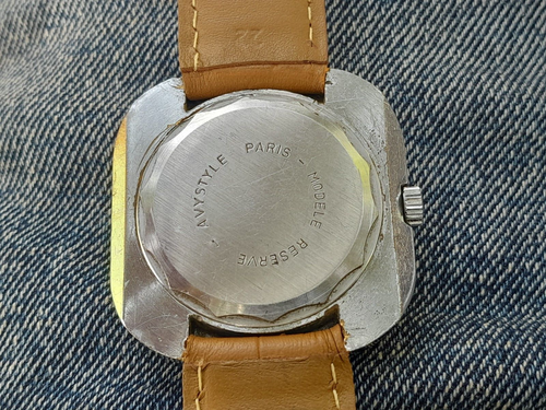 RELOJ PULSERA VINTAGE AVYSTYLE PARIS SUPER DATOMATIC ESFERA RALLY 42 MM - Imagen 2 de 13