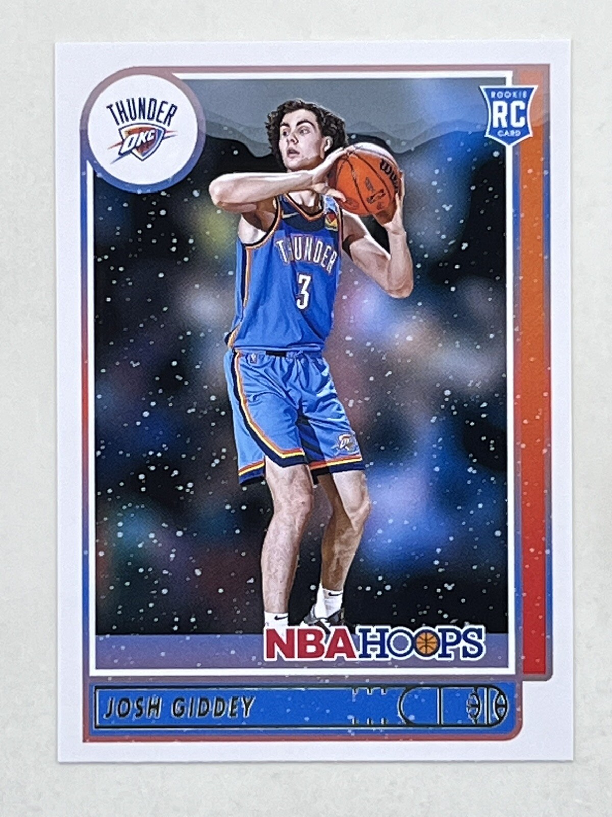 Josh Giddey 2021-22 Panini NBA Hoops Winter RC #202 Sports NBA Thunder Card