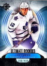 2013-14 UD Ultimate Collection #74 Josh Leivo
