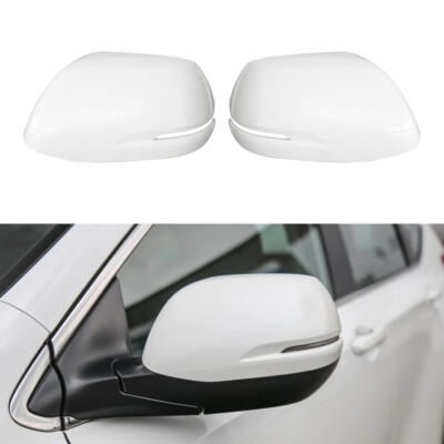 Pair Door Side Wing Mirror Cover Cap Housing Fit For Honda CR-V 2011-2016