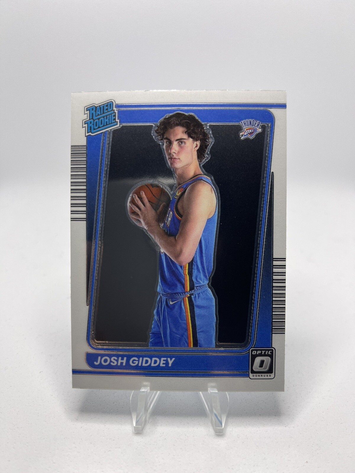 Josh Giddey 2021-22 Panini Donruss Optic Rated Rookie RC #152 Thunder