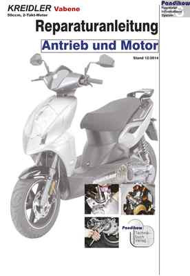 Reparaturanleitung RIS für Kreidler Vabene 50, 2T, Antrieb und Motor