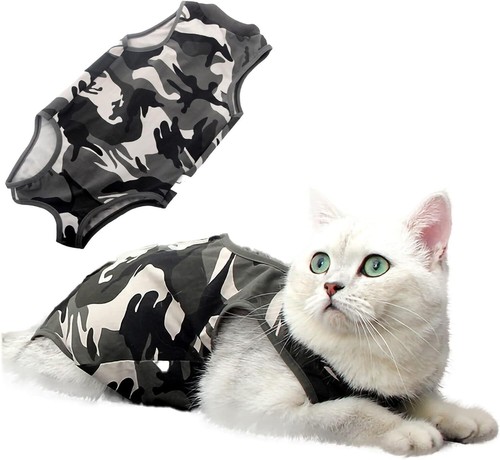 Cat Recovery Suit is Used for Skin Disease or Abdominal Wound Recovery - Picture 9 of 32
