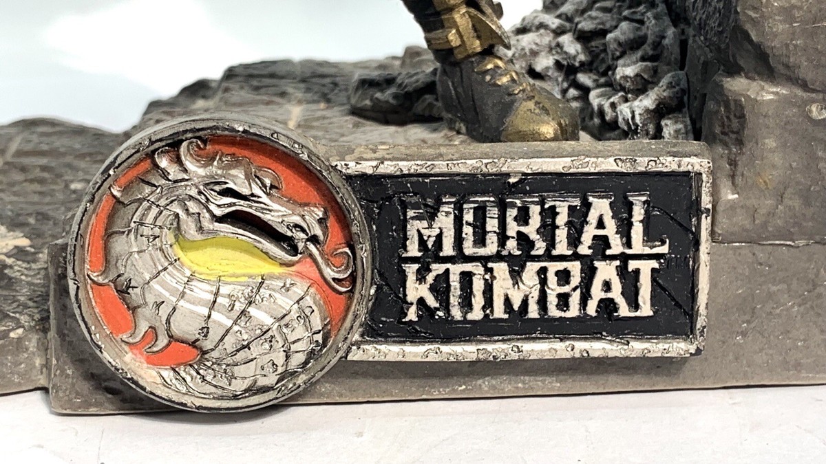 モータルコンバット　ブックスタンド MORTAL KOMBAT Scorpion BOOKEND Statue warner bros | eBay