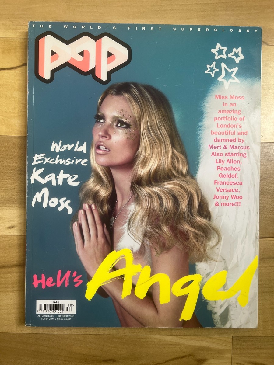 ケイト・モス ポスター POP magazine POP Magazine #13 | Autumn 2006 | Hell's Angel | Kate Moss by