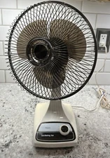 Vintage SEARS Oscillating Fan - Model 453-80000. Watch Video***