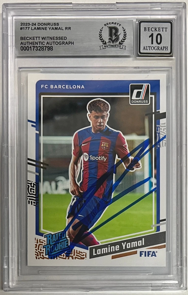 Panini Autographed Soccer Sports Trading Cards & Accessories for