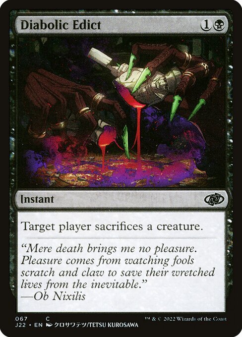 diabolic edict mtg card Magic The Gathering - - Beatdown Box Set : Buy Online at Best Price in KSA The Gathering. Diabolic Edict (JP Graphic Novel
