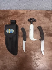 Mossberg 3 Hunting Knife Set With Sheath