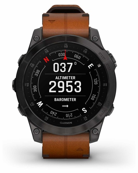 Garmin epix (Gen 2) Sapphire Edition 47mm Black Titanium Case with 