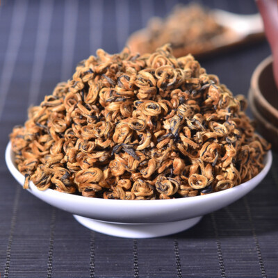 Yunnan Fengqing Dian Hong Huang Jin Luo Loose Leaf Golden Dianhong Balck Tea