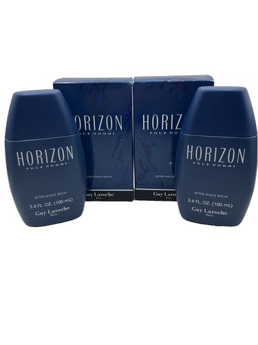GUY LAROCHE HORIZON POUR HOMME 3.4 oz AFTERSHAVE BALM FOR MEN | eBay