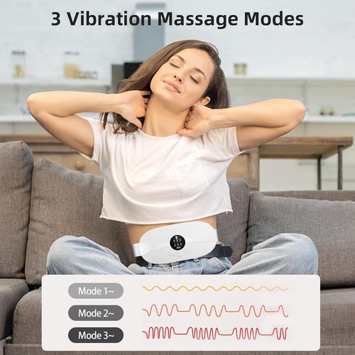 š„BAMCOO Heating Pad for Cramps Portable USB Cordless Heating Pad w/ Massagerš„ - Picture 4 of 5