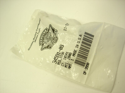 ハーレーダビットソン Harley Davidson Motorcycle Parts OME Peg Stud P/N 34531-08 1 Pcs