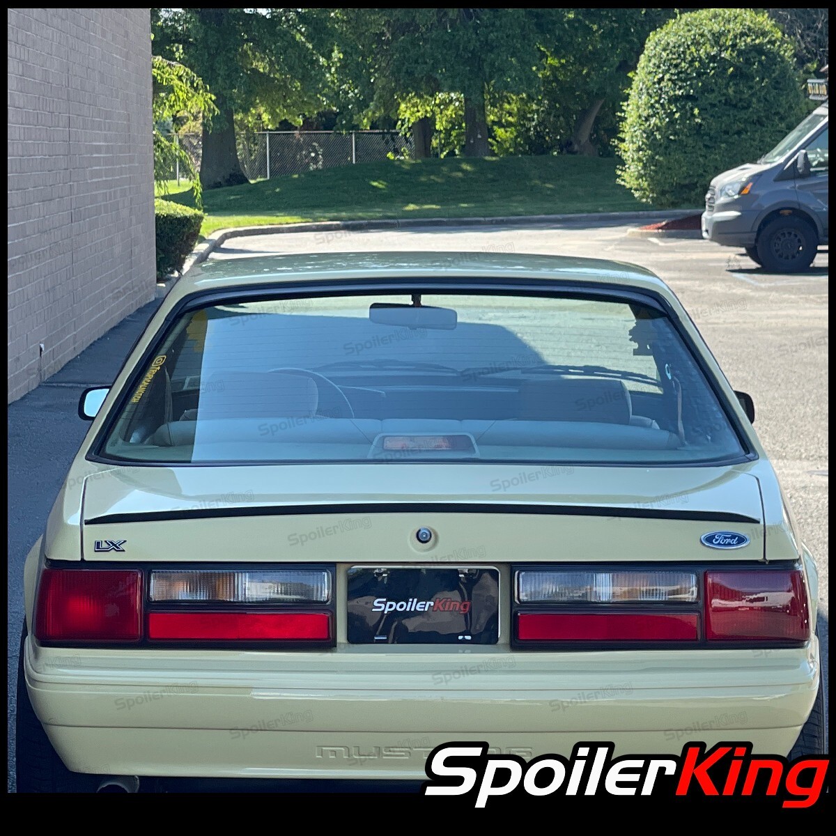 Rear Roof Window Lip Spoiler For Ford Mustang 1999-2004 (2dr) – Unpainted Urethane