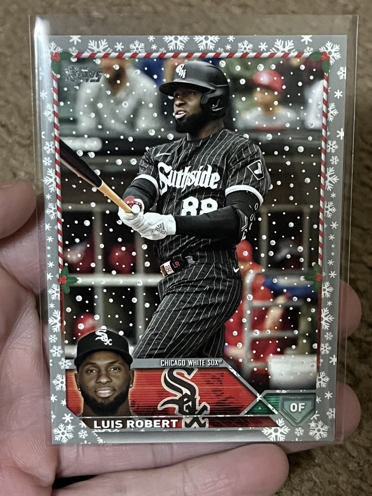 2023 Topps Holiday CHICAGO WHITE SOX  Metallic LUIS ROBERT #H37