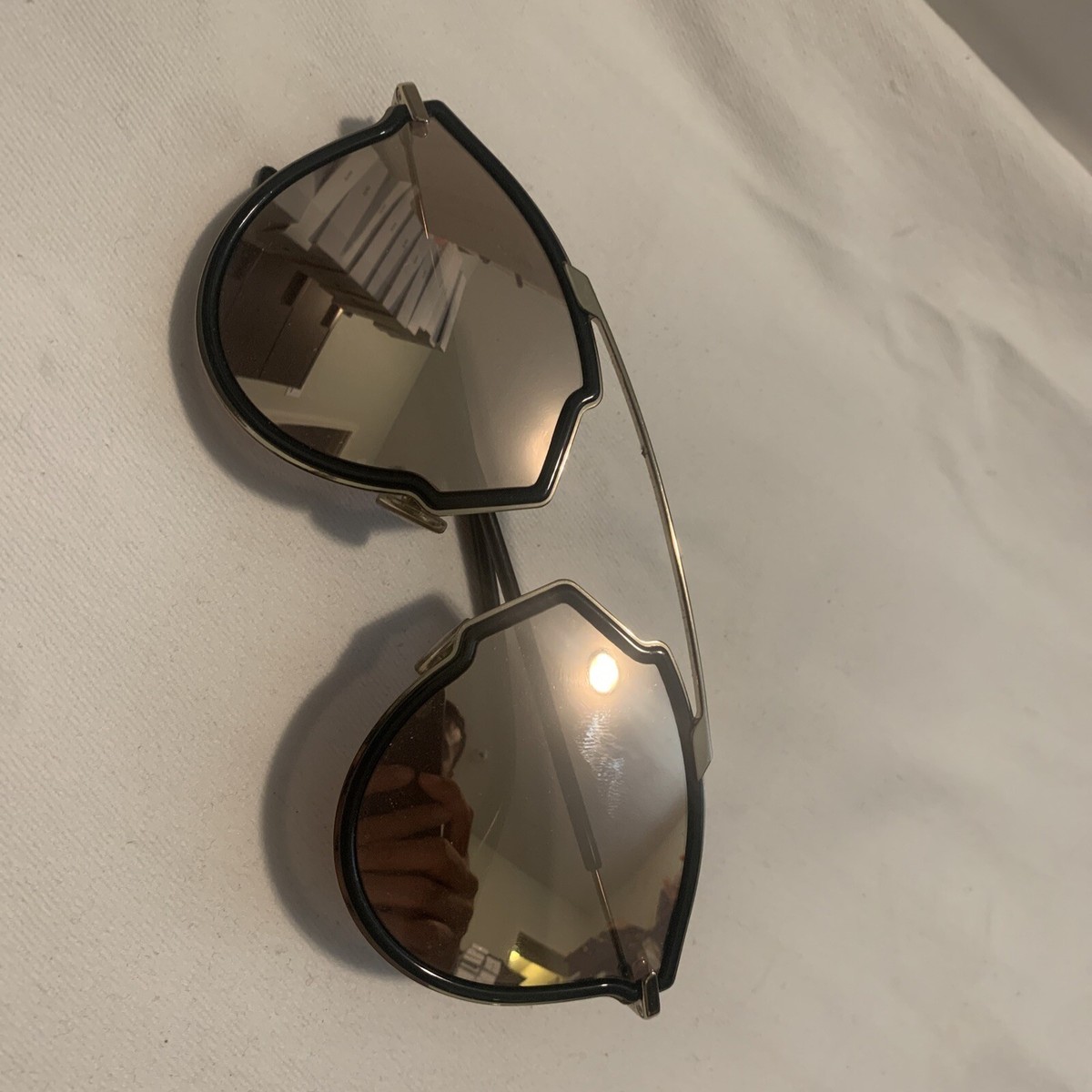 Authentic CHRISTIAN DIOR DiorSoRealRise 2M2SQ BLACK GOLD  display picture 2