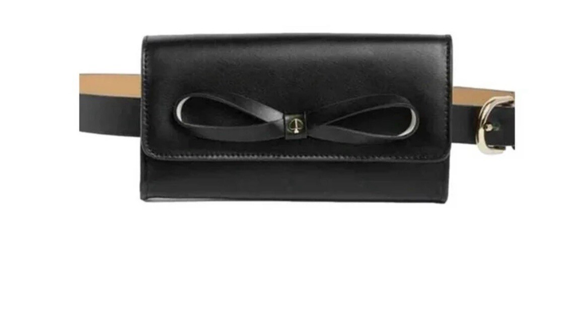 Kate Spade Black Genuin Leather Adjustable Belt Bag Size‎ S/M Kate Spade New York Women main image 2