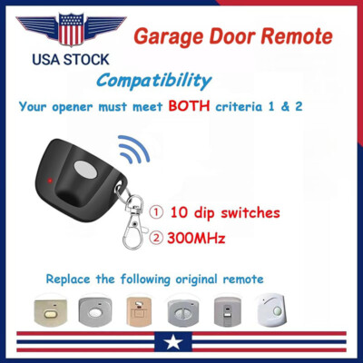 Replacement Garage Door Opener Remote for Digi 5030/5060 & Multi-Code 4140-01