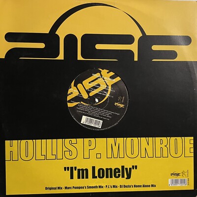 HOLLIS P MONROE I m Lonely  Vinyl 12 Mix  1998 RISE￼