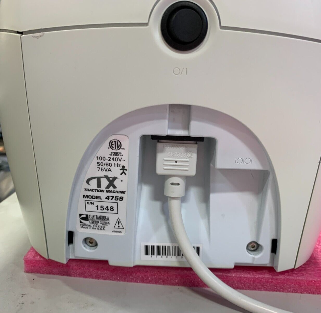 Chattanooga Group TX Traction Unit Model 4759 eBay