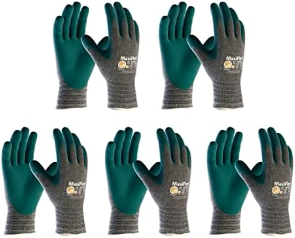 Vasalat Maxi-Comfort-Gr.8-SB5 Guanti da Lavoro, Grigio, 8