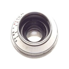 Som berthiot cinor 1:2.3 f 23 d-mount chrome lens