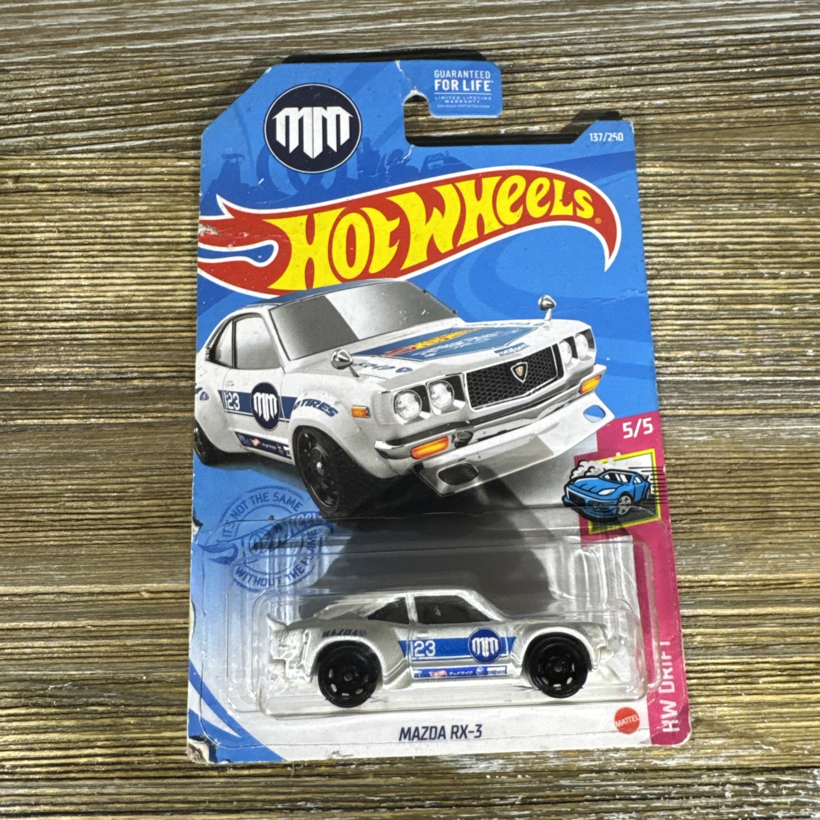 Hot Wheels Mazda RX-3 White HW Drift New