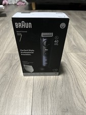 Braun Beard Trimmer Series 7, BT7540 with 10 Barbering Tools Blue