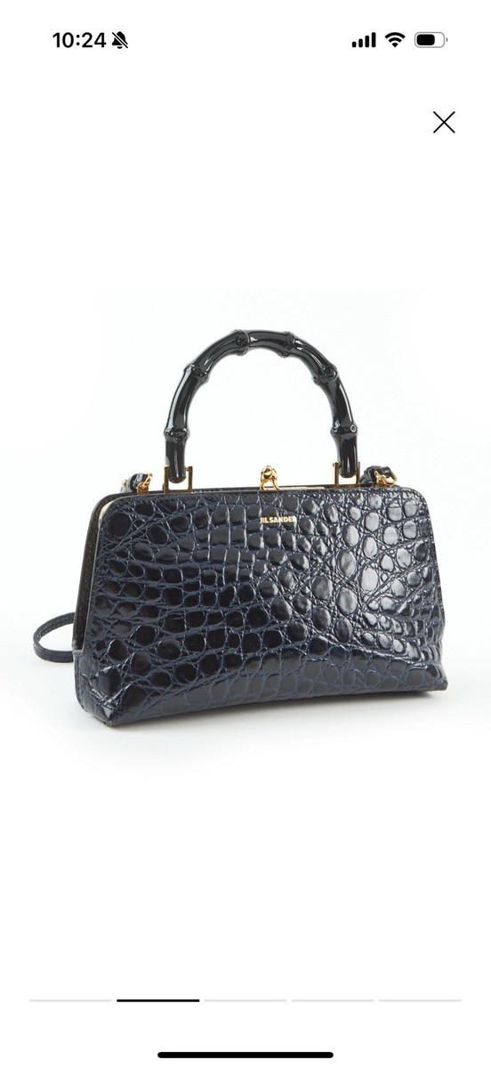 Jil Sander Goji Bamboo Purse | eBay